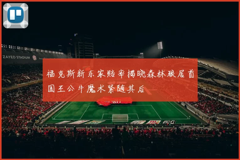 福克斯新东家赔率揭晓森林狼居首国王公牛魔术紧随其后